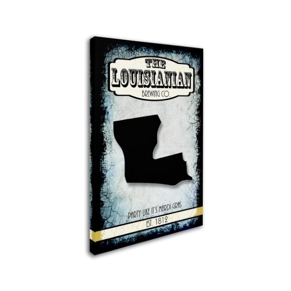 LightBoxJournal 'States Brewing Co Louisiana' Canvas Art,16x24